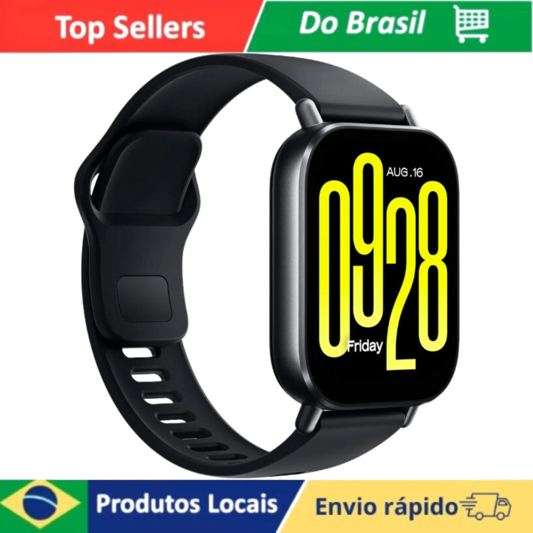 Smartwatch Redmi Watch 5 Active Relógio Inteligente Bluetooth Monitor De Saúde T