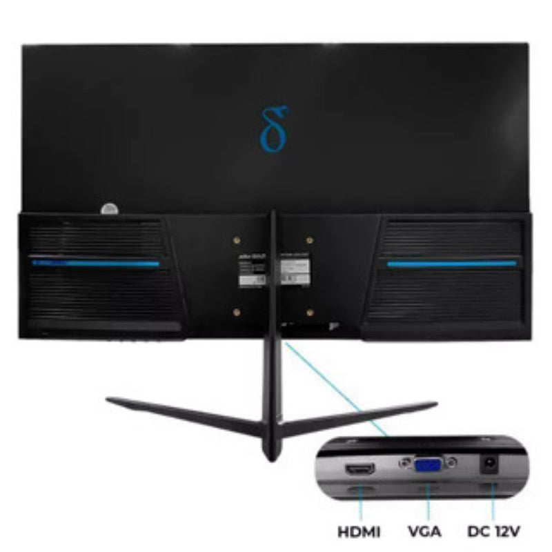 Monitor Gamer Delta Tela Led 110/220V VGA HDMI Full HD com Suporte 60