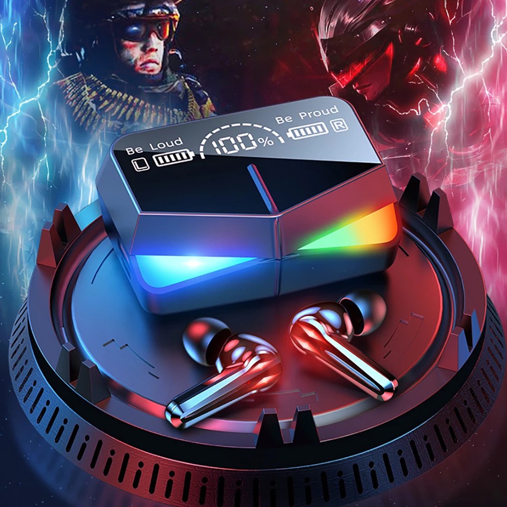 Brasil fones de ouvido sem fio bluetooth m28 fones de ouvido tws estéreo toque c