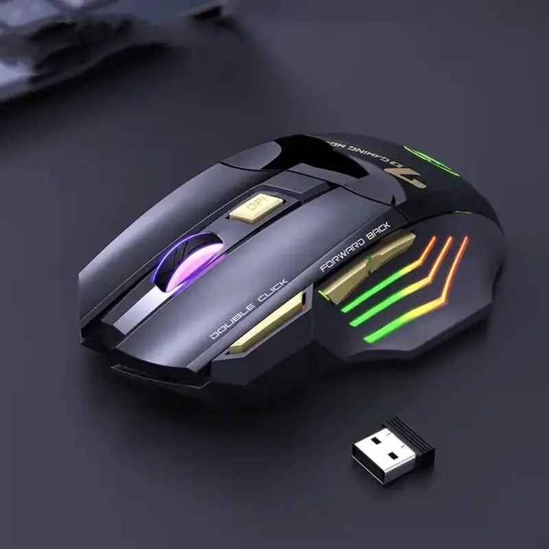 Mouse Gamer x7 botão retroiluminado mouse ergonômico 5500 dpi ajustável