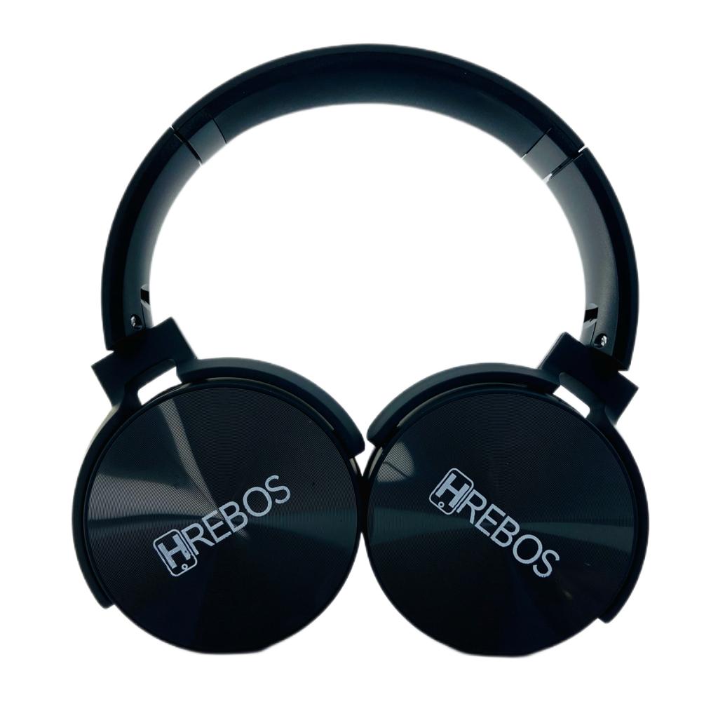 Fone Hrebos Headphone Com Fio Controle E Microfone Integrado HS-377