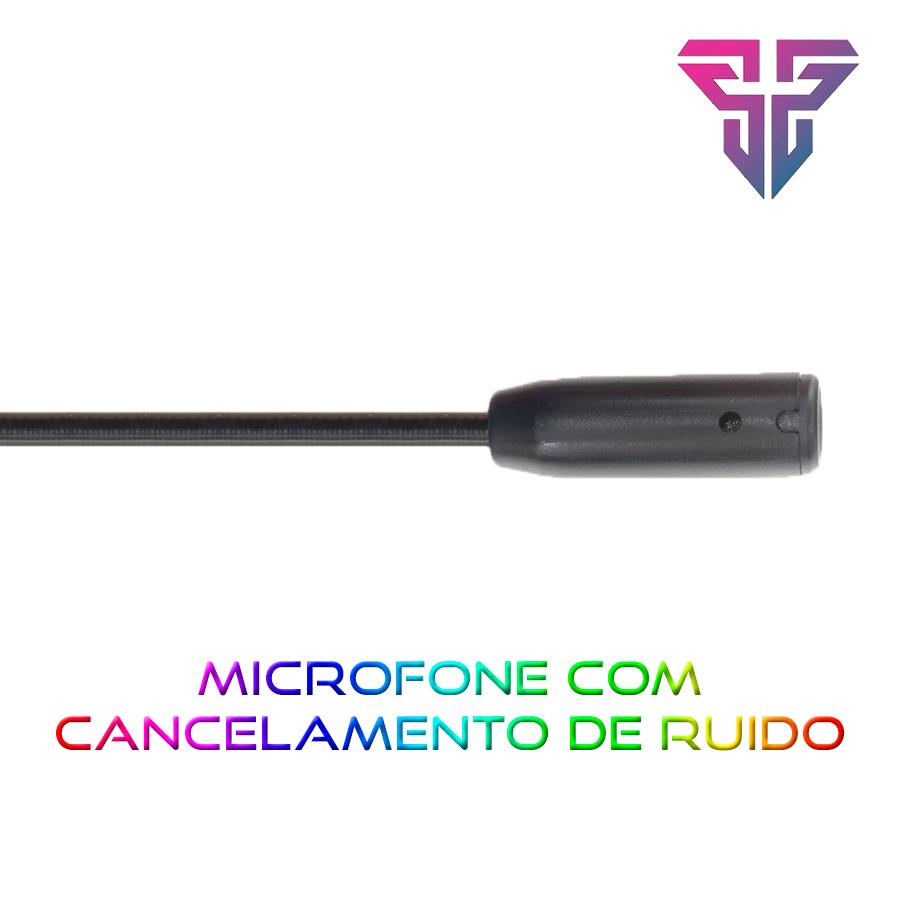 Headset Gamer Sniper 7.1 USB Iluminação RGB Fantech HG16