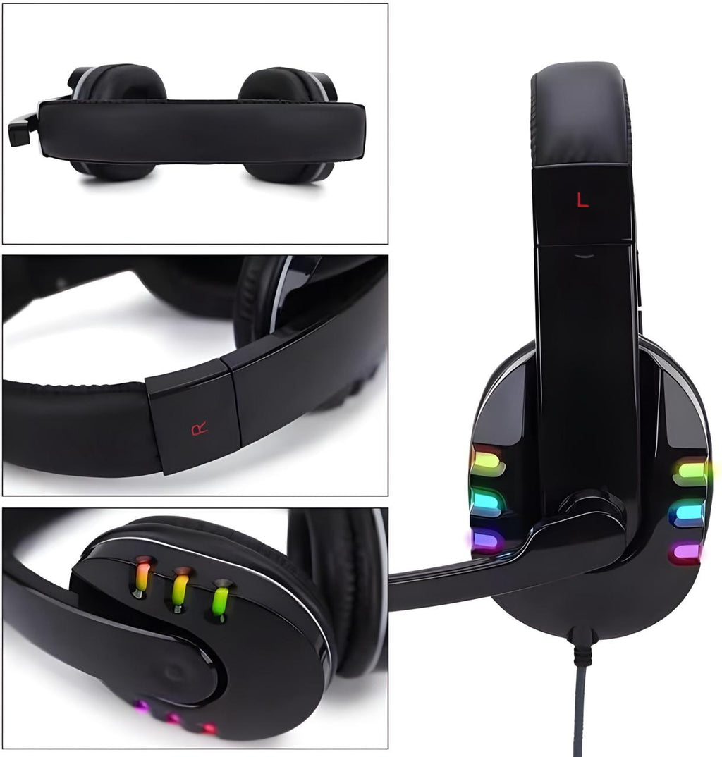 Fone Headset Gamer Com Fio Conector P3 E USB B-Max BM-216